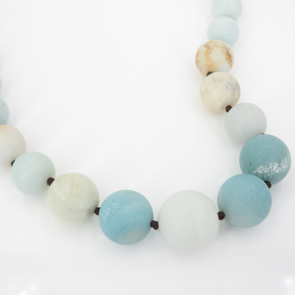 S/S Blue Chalcedony Necklace