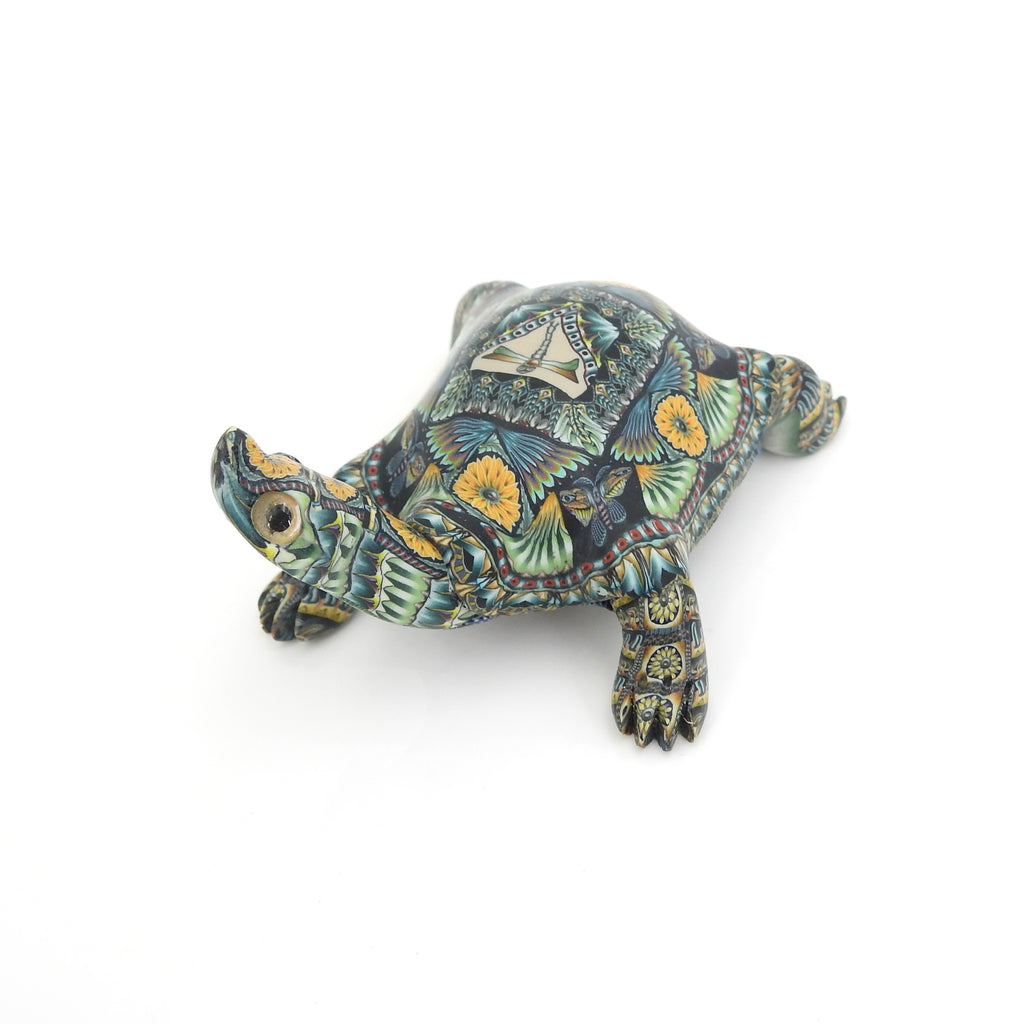 Millefiore Jon Anderson Small Turtle Sculpture