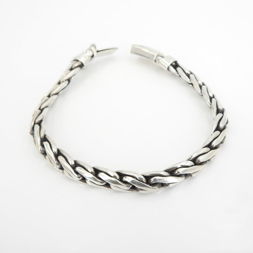 Sterling Silver 8 1/2" Heavy Link Bracelet