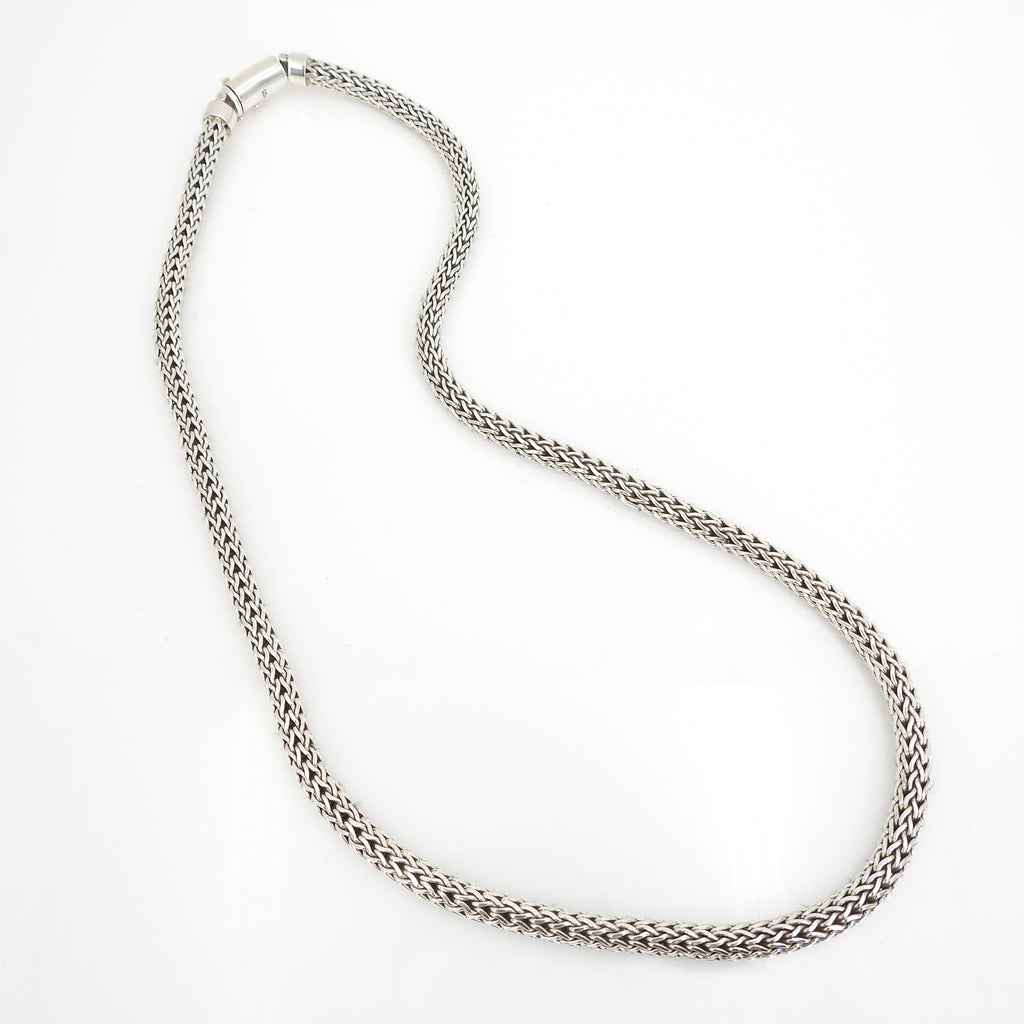 Sterling Silver 20" Heavy Rope Chain Necklace
