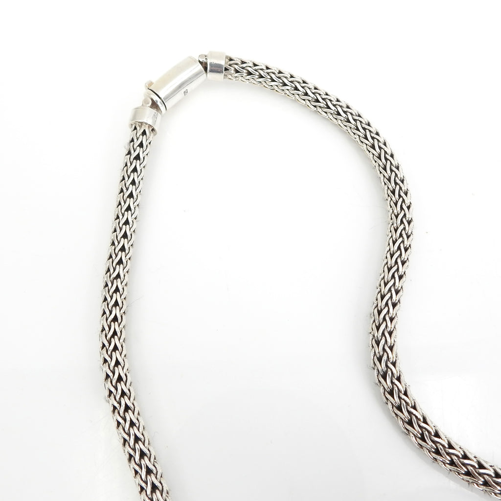 Sterling Silver 20" Heavy Rope Chain Necklace