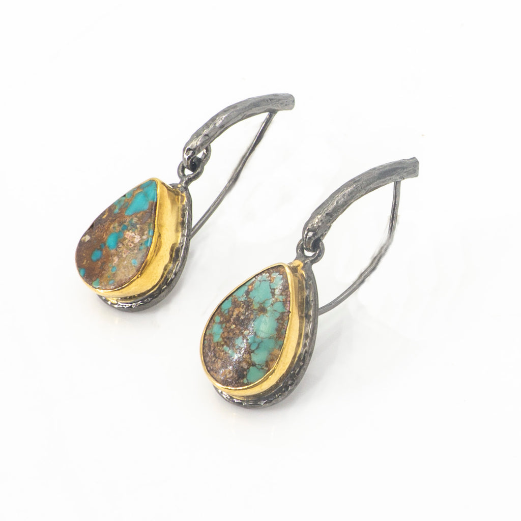 S/S Turquoise Earring