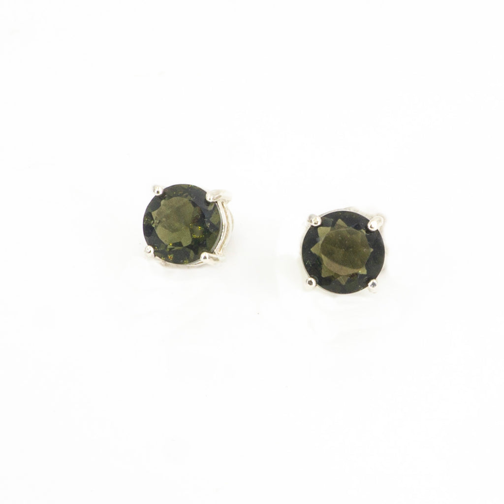 S/S Moldavite Earrings