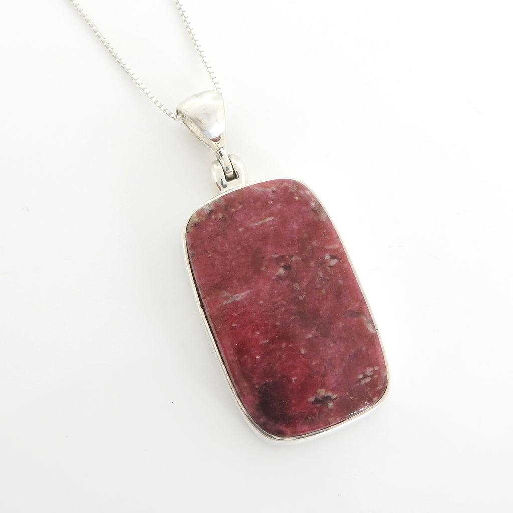 Sterling Silver Thulite Pendant