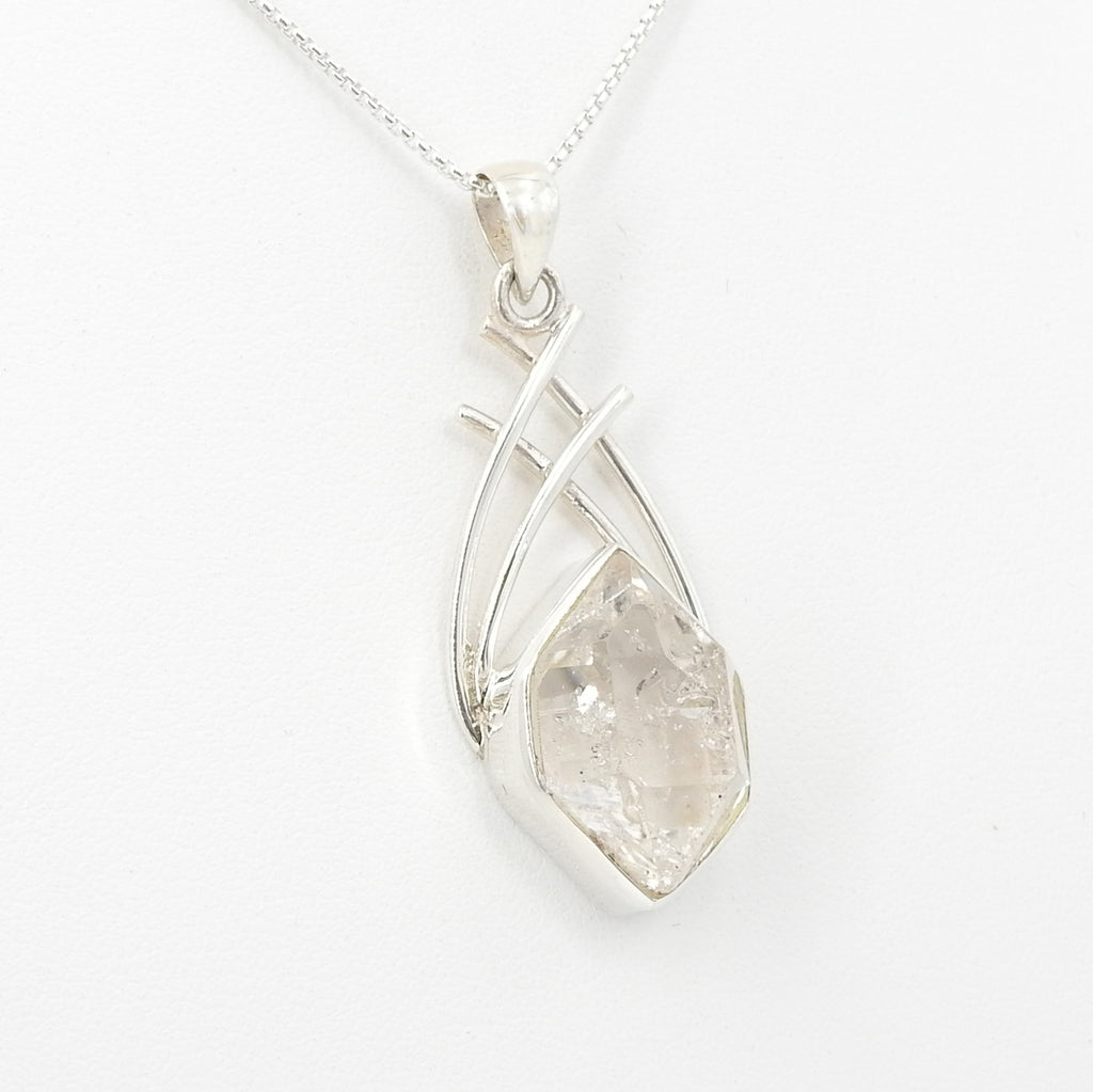 Sterling Silver Herkimer Diamond Pendant