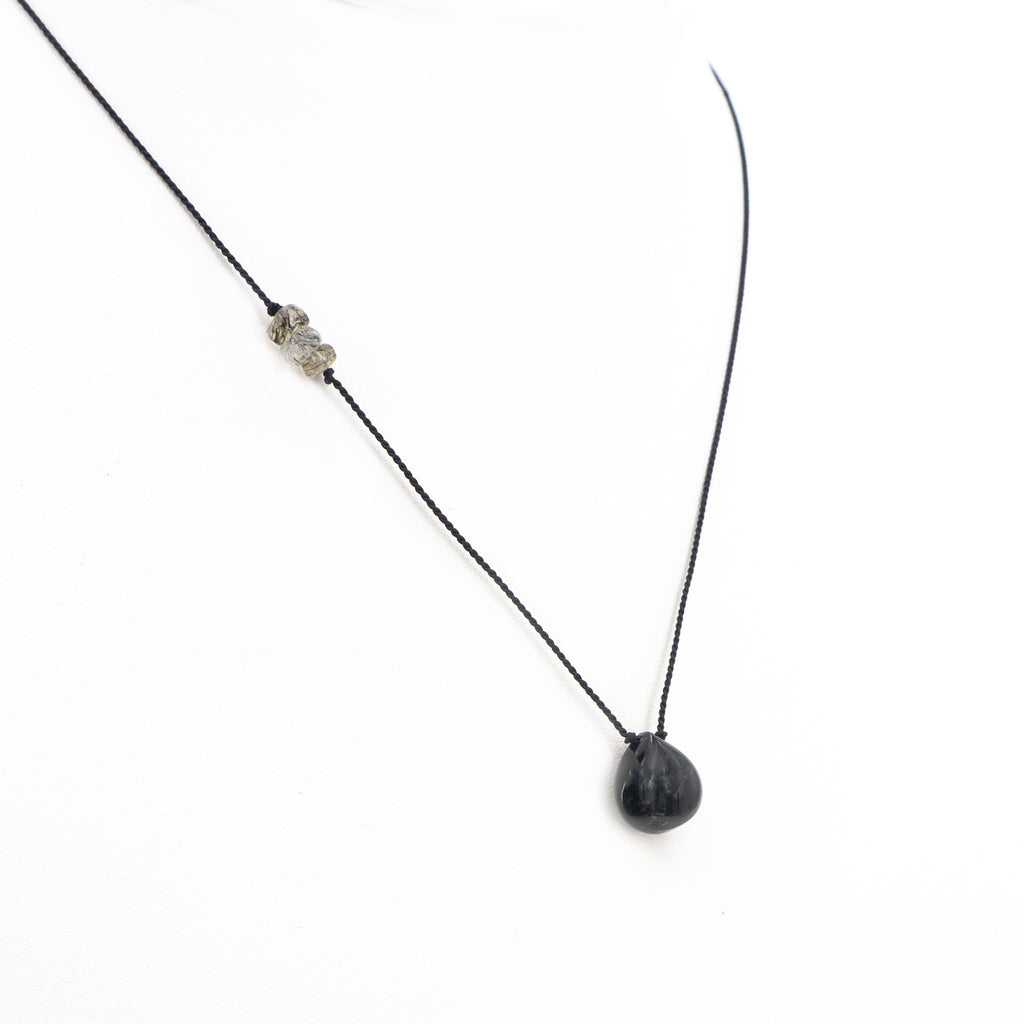 S/S Spinel W Tourmaline Necklace