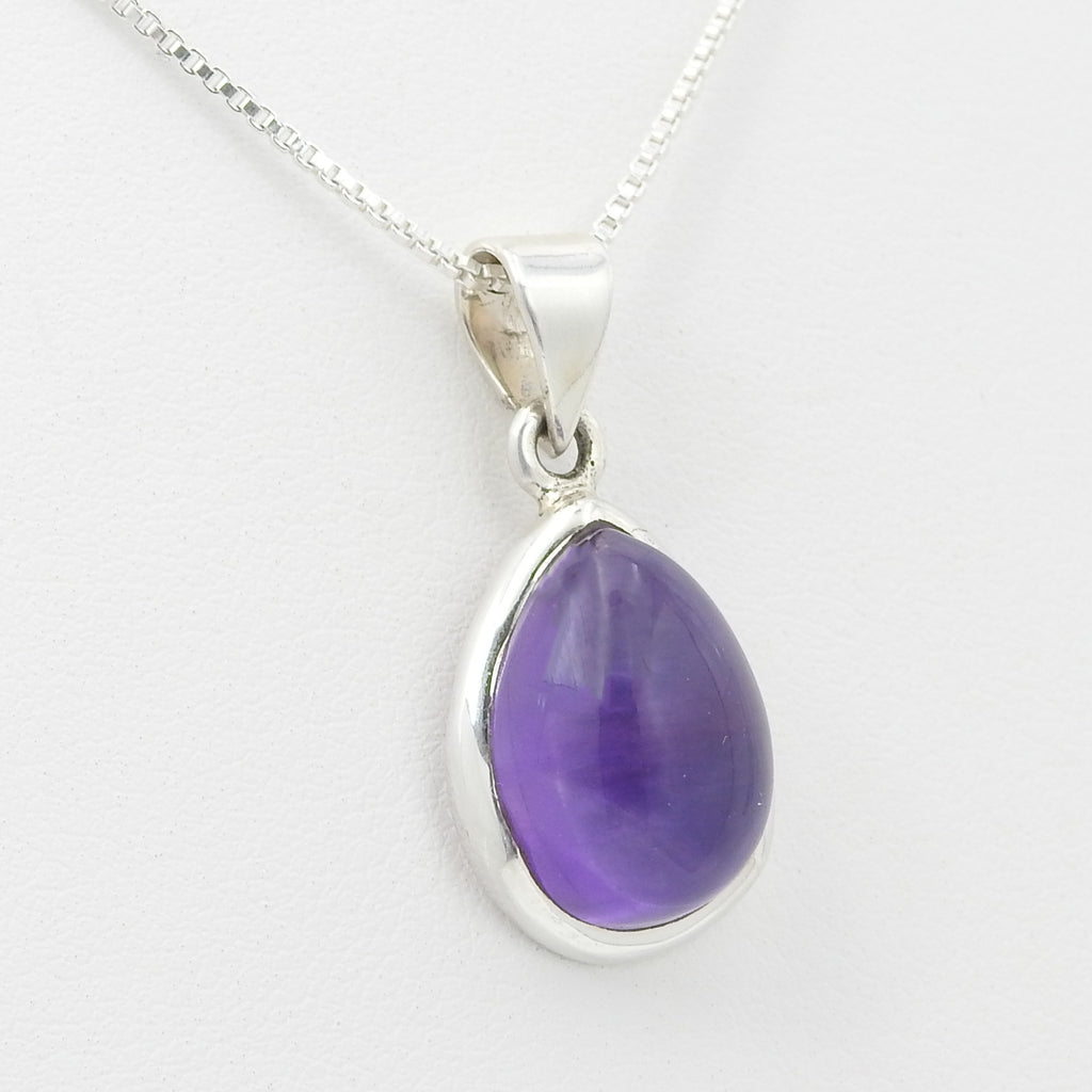 Sterling Silver Amethyst Pendant