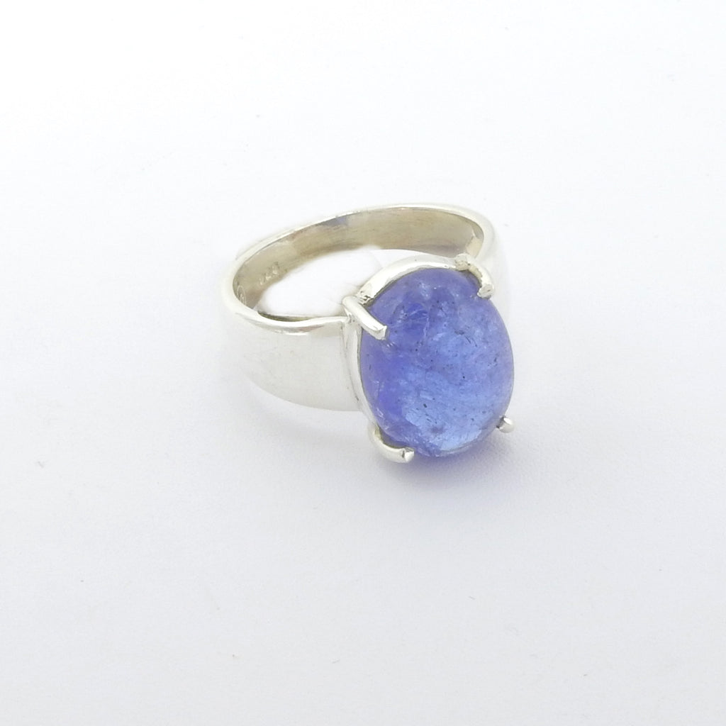 Sterling Silver Tanzanite Ring Size 8
