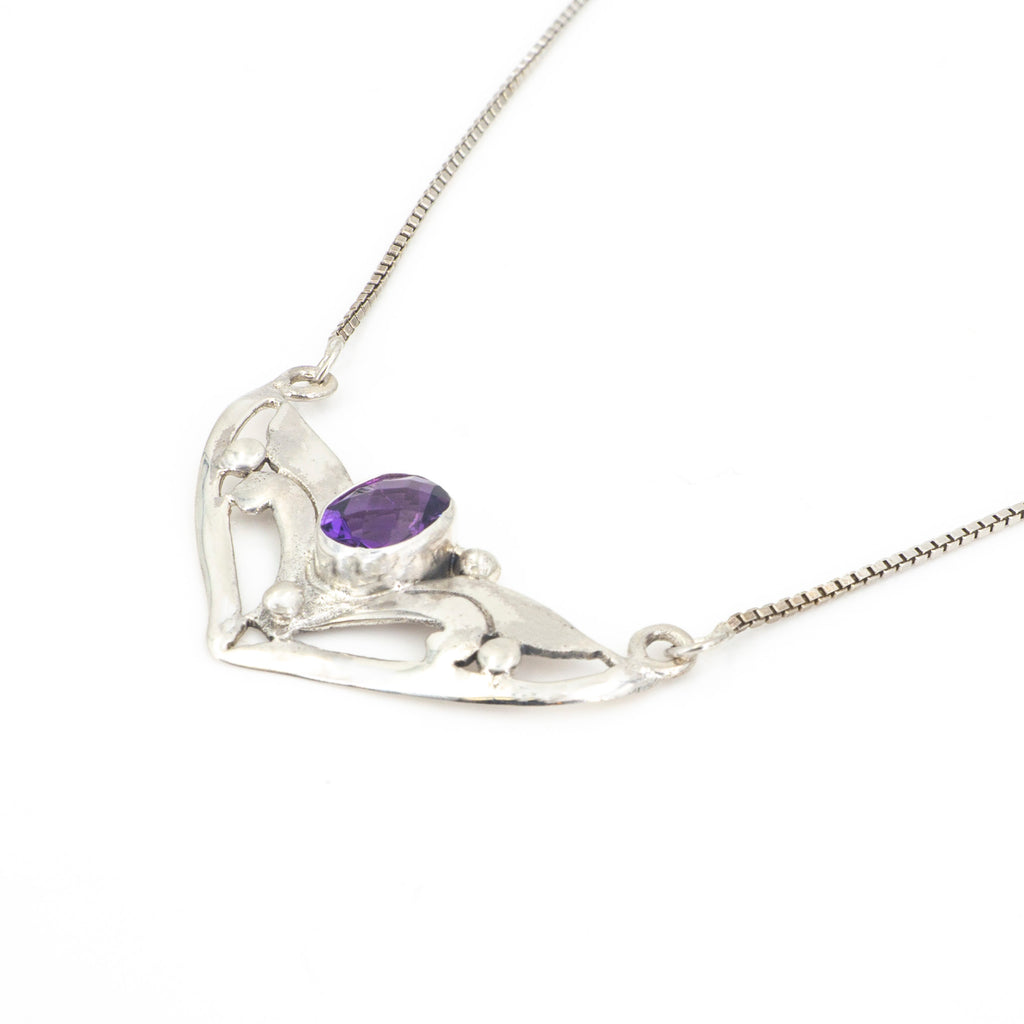 S/S Amethyst Necklace