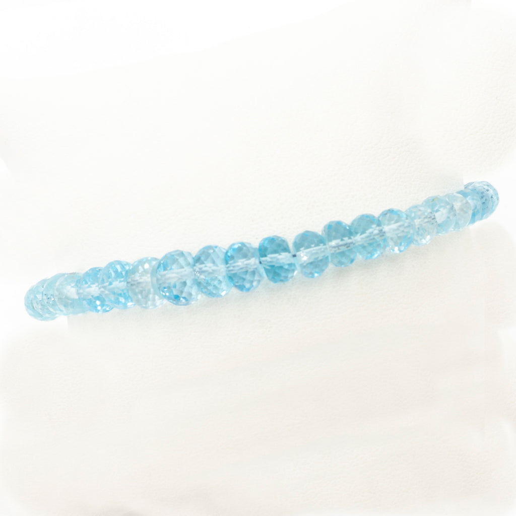 S/S Blue Topaz Bracelet