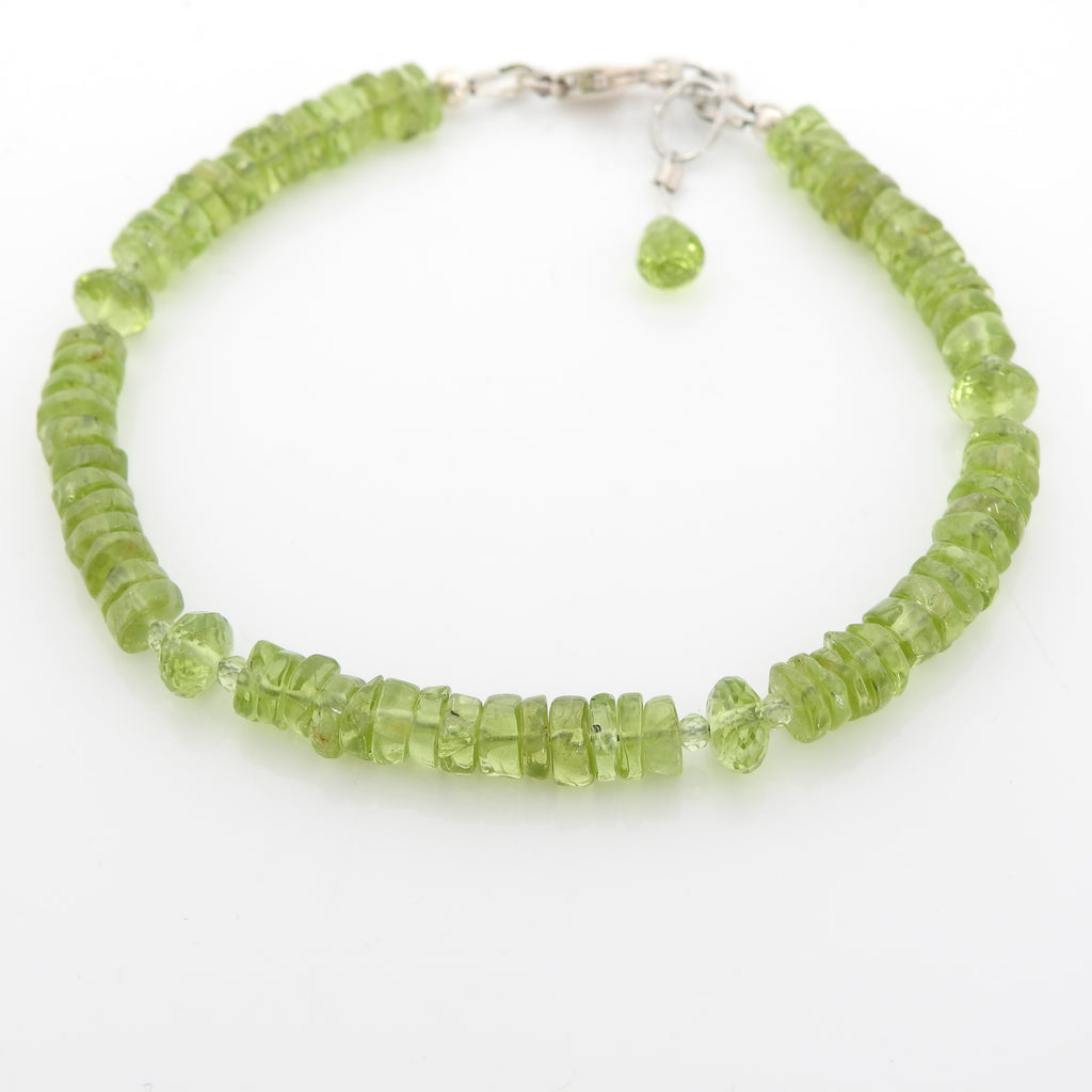 Sterling Silver Peridot Bracelet